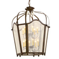 Meyda Tiffany Citadel 12 Light 35" Wide Taper Candle Pendant