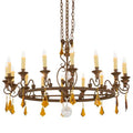 Meyda Tiffany Peak 16 Light 48" Wide Taper Candle Style Chandelier