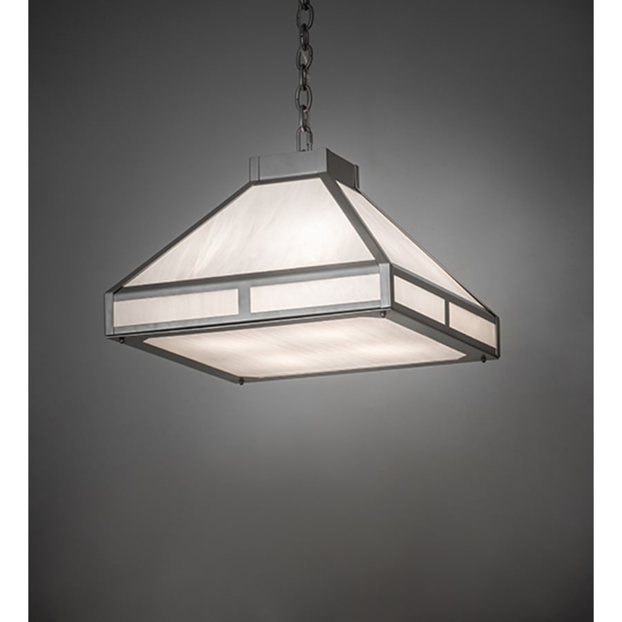 Meyda Tiffany Whitewing 4 Light 25" Wide Pendant