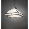 Meyda Tiffany Whitewing 4 Light 25" Wide Pendant