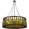Meyda Tiffany Tuscan Vineyard 12 Light 38" Wide Ring Chandelier