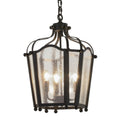 Meyda Tiffany Citadel 4 Light 17" Wide Taper Candle Pendant