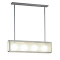 Meyda Tiffany Affinity 4 Light 40" Wide Linear Pendant