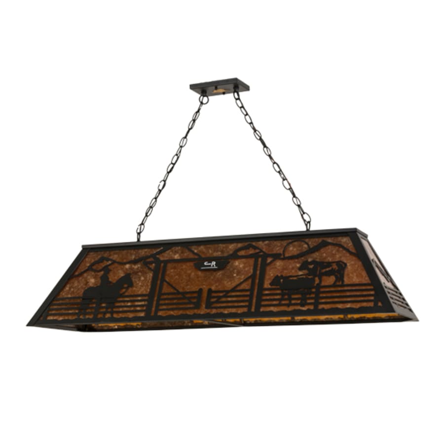 Meyda Tiffany Personalized 9 Light 48" Wide Linear Pendant