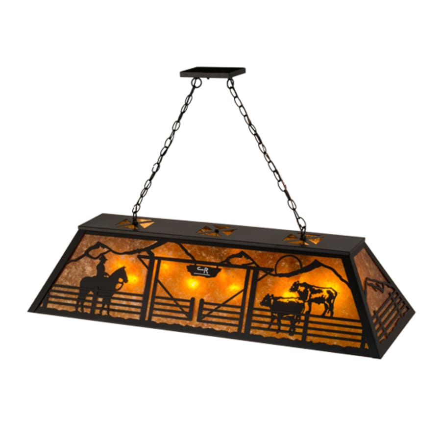 Meyda Tiffany Personalized 9 Light 48" Wide Linear Pendant