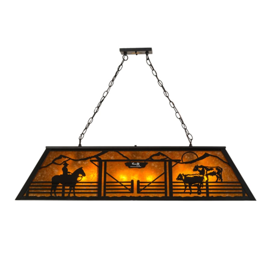 Meyda Tiffany Personalized 9 Light 48" Wide Linear Pendant