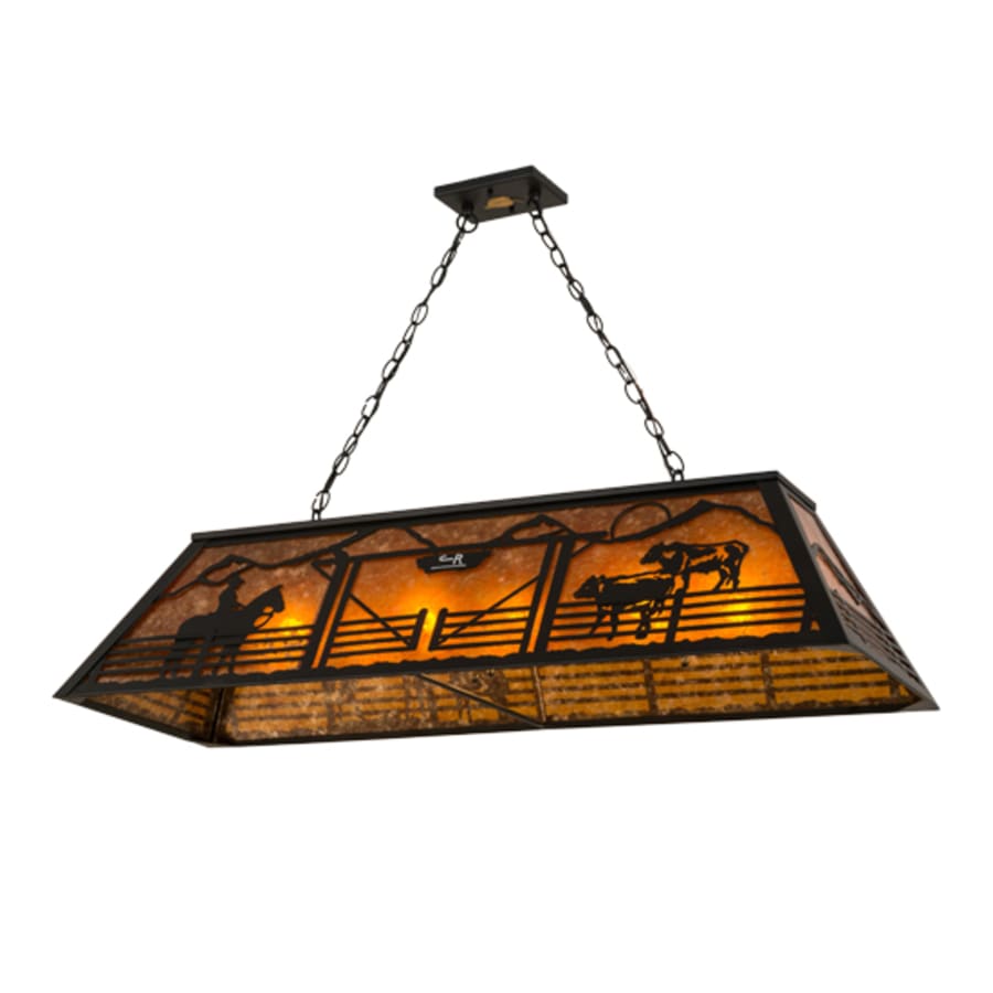 Meyda Tiffany Personalized 9 Light 48" Wide Linear Pendant