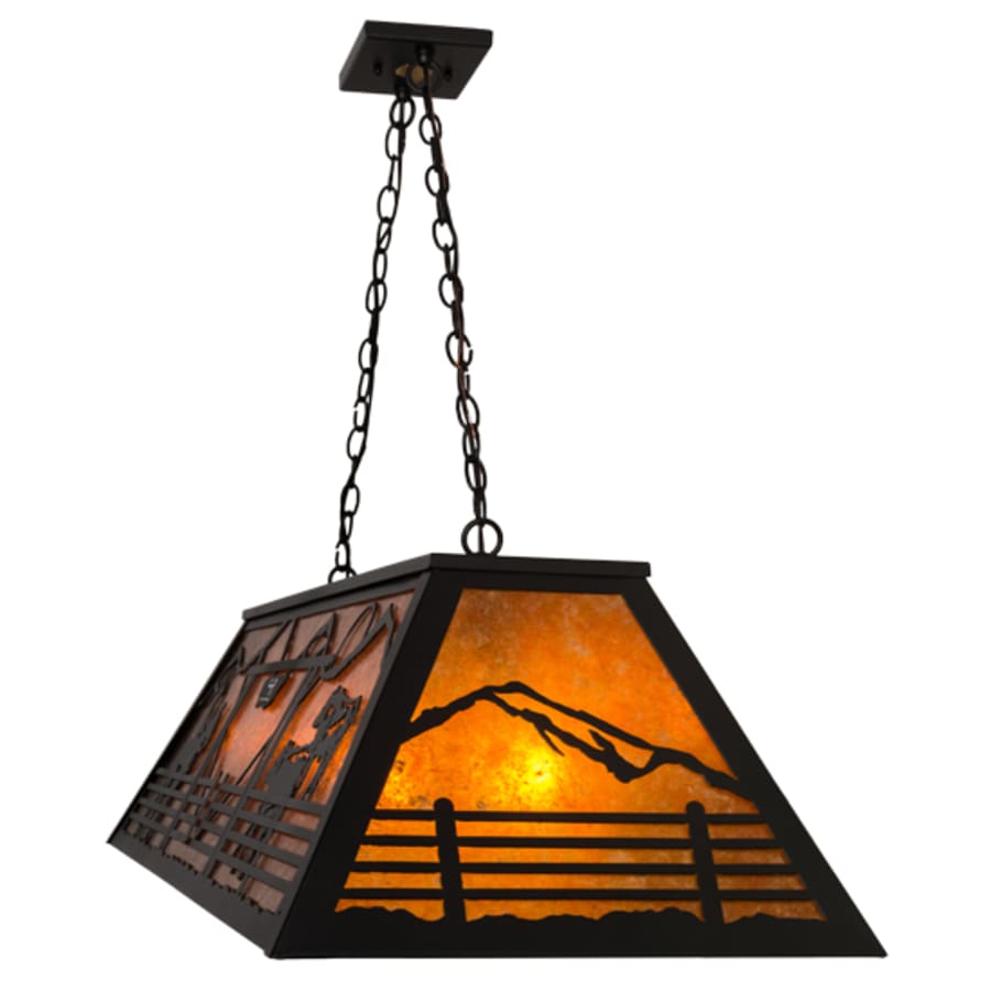 Meyda Tiffany Personalized 9 Light 48" Wide Linear Pendant