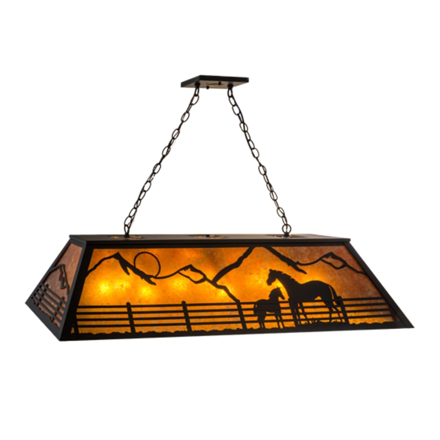 Meyda Tiffany Personalized 9 Light 48" Wide Linear Pendant