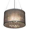Meyda Tiffany Cilindro 9 Light 24" Wide Suspension Pendant