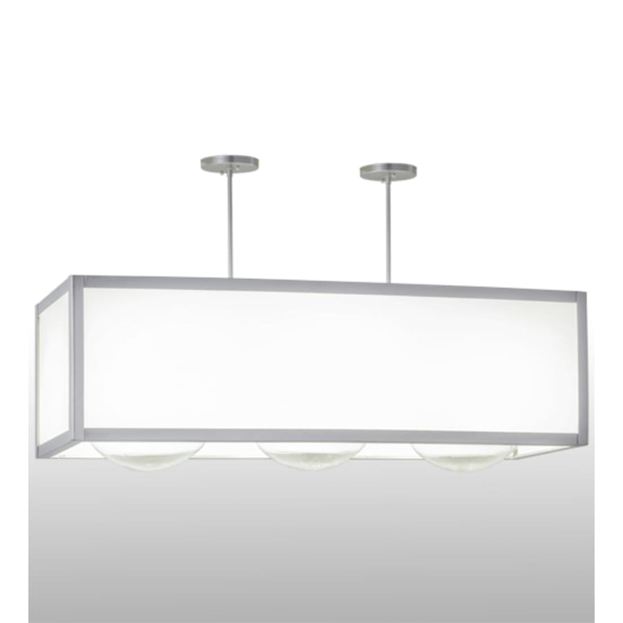 Meyda Tiffany Convex 3 Light 44" Wide Linear Pendant