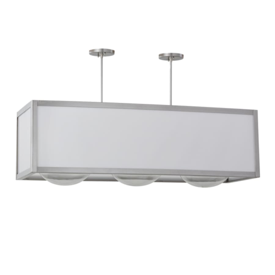 Meyda Tiffany Convex 3 Light 44" Wide Linear Pendant