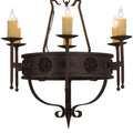 Meyda Tiffany Calandra 6 Light 30" Wide Taper Candle Style Chandelier