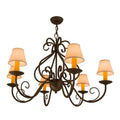Meyda Tiffany Jenna 6 Light 37" Wide Chandelier