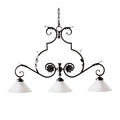 Meyda Tiffany Dahlia 3 Light 48" Wide Linear Pendant