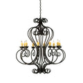Meyda Tiffany Fernando 10 Light 42" Wide Taper Candle Style Chandelier