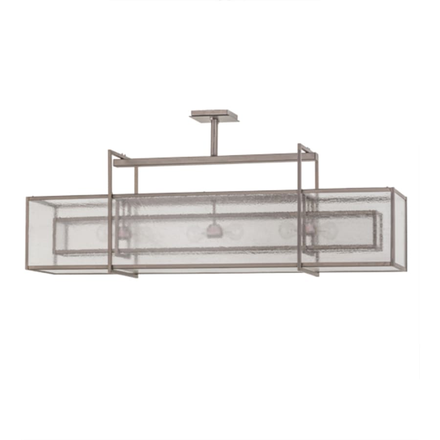 Meyda Tiffany Nelson 6 Light 54" Wide Linear Pendant