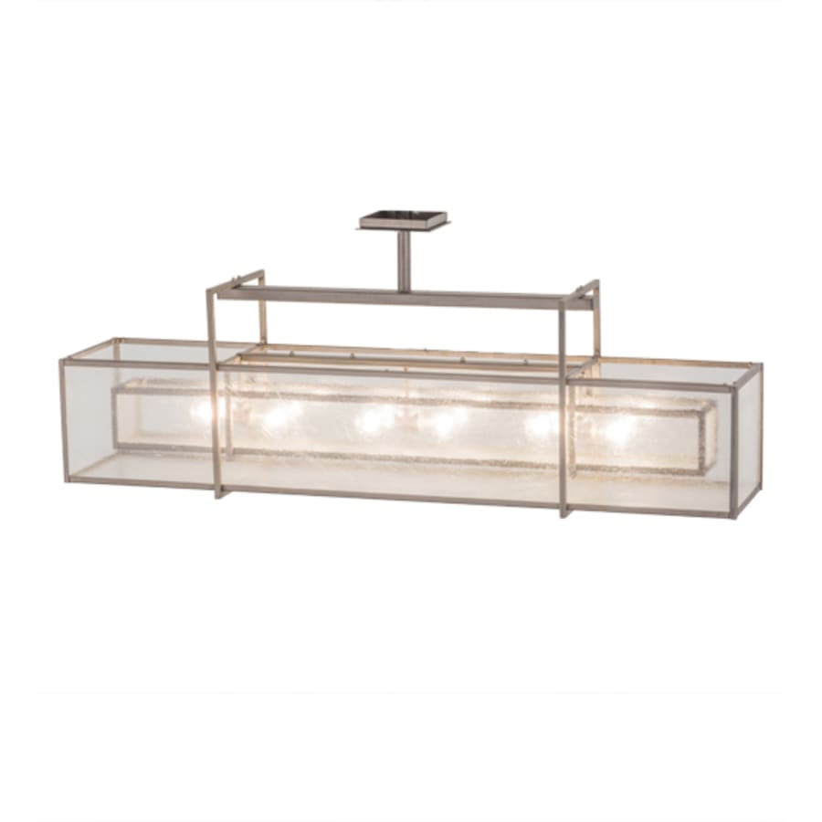 Meyda Tiffany Nelson 6 Light 54" Wide Linear Pendant