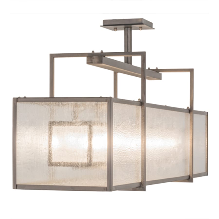 Meyda Tiffany Nelson 6 Light 54" Wide Linear Pendant