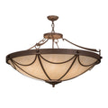 Meyda Tiffany Carousel 8 Light 42" Wide Pendant