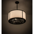 Meyda Tiffany Cilindro 2 Light 24" Wide Pendant