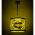 Meyda Tiffany Liquid Sunshine 6 Light 12" Wide Pendant