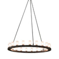Meyda Tiffany Loxley 21 Light 60" Wide Ring Chandelier