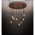 Meyda Tiffany Alva Grange 8 Light 36" Wide Multi Light Pendant