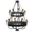 Meyda Tiffany Costello 20 Light 56" Wide Taper Candle Style Chandelier
