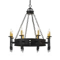 Meyda Tiffany Sabrina 8 Light 38" Wide Taper Candle Style Chandelier
