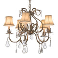 Meyda Tiffany Chantilly 5 Light 24" Wide Crystal Chandelier