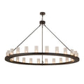 Meyda Tiffany Loxley 24 Light 72" Wide Ring Chandelier