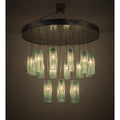 Meyda Tiffany Metro 18 Light 48" Wide Multi Light Pendant