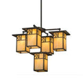 Meyda Tiffany Hyde Park 5 Light 32" Wide Chandelier