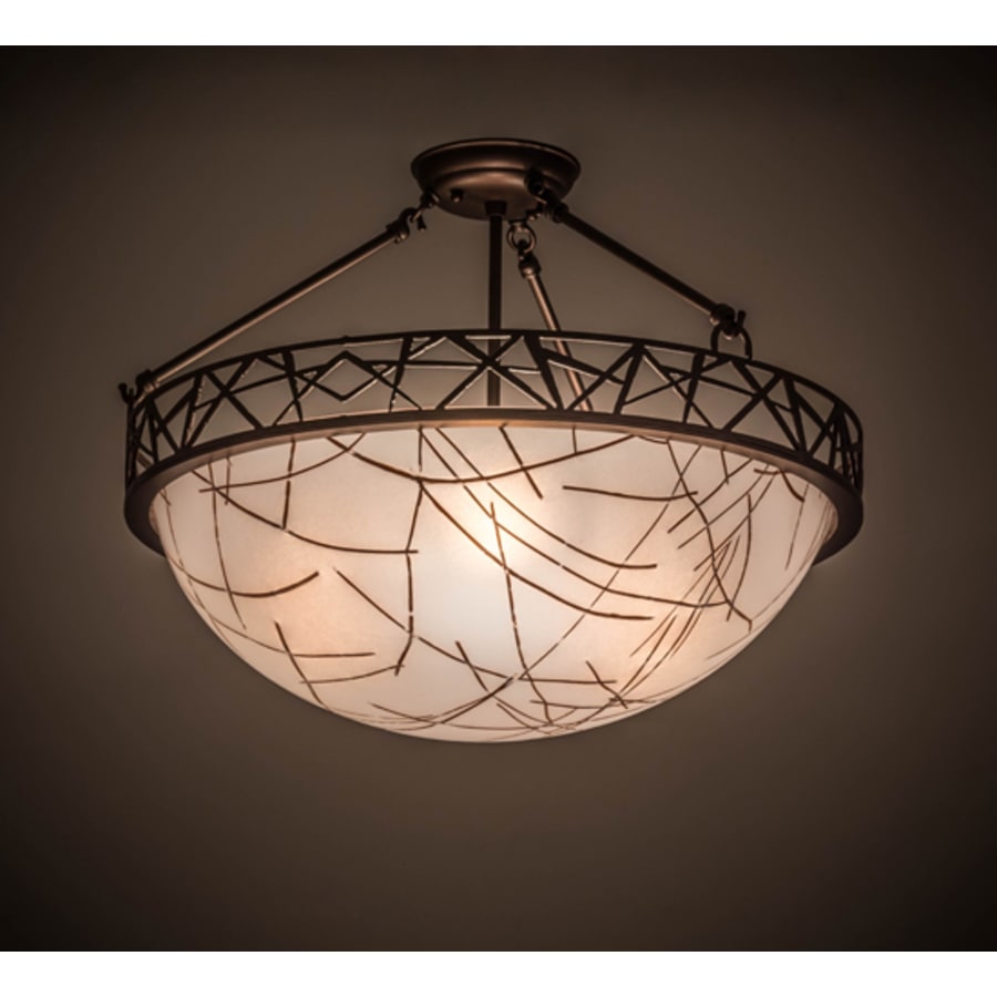 Meyda Tiffany Tracery 3 Light 22" Wide Pendant