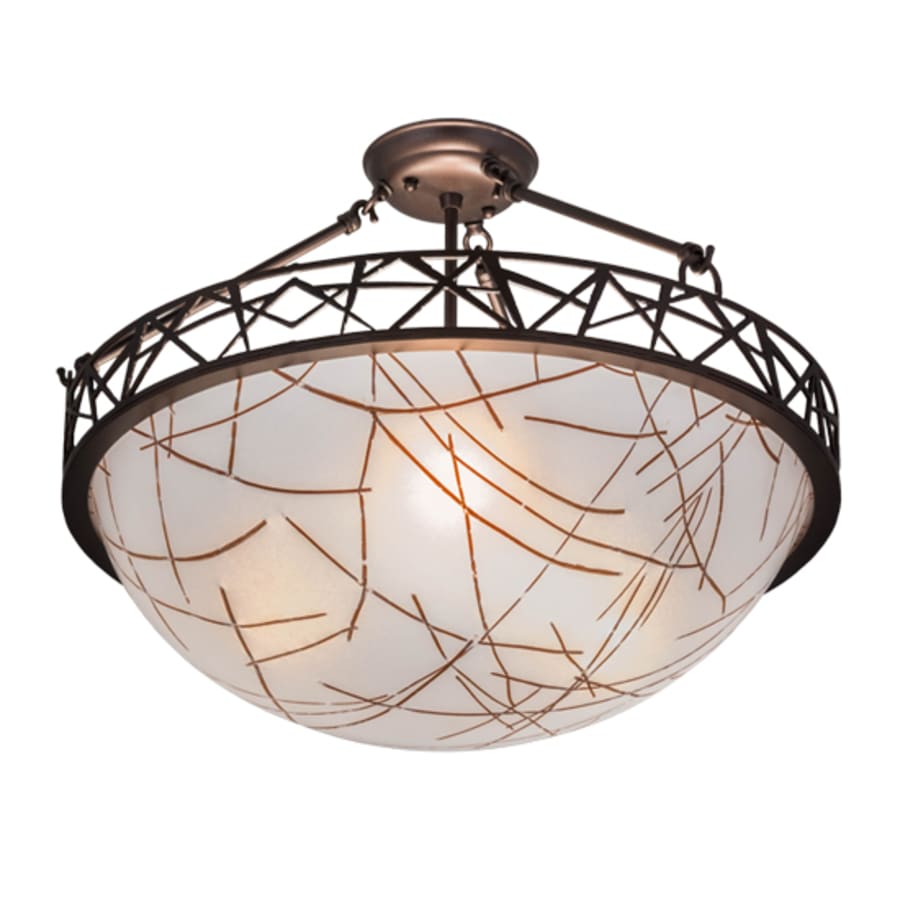 Meyda Tiffany Tracery 3 Light 22" Wide Pendant
