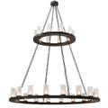 Meyda Tiffany Loxley 28 Light 60" Wide Ring Chandelier