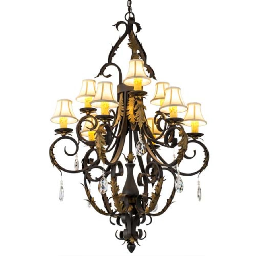 Meyda Tiffany Ingrid 9 Light 36" Wide Crystal Chandelier