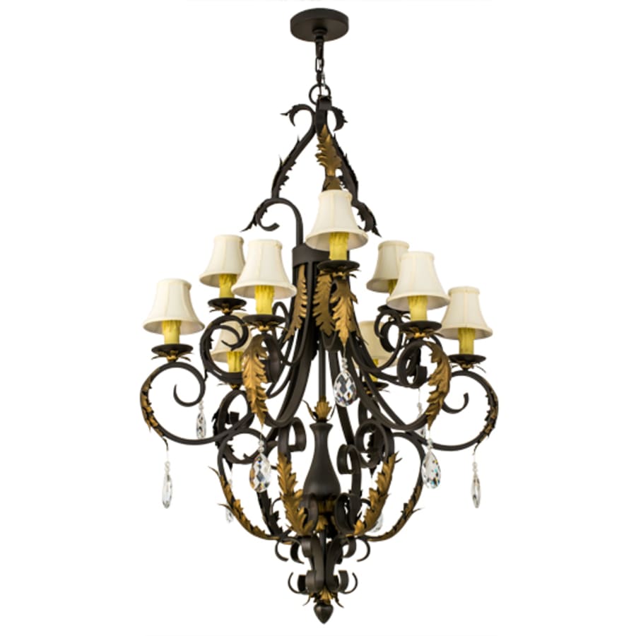 Meyda Tiffany Ingrid 9 Light 36" Wide Crystal Chandelier