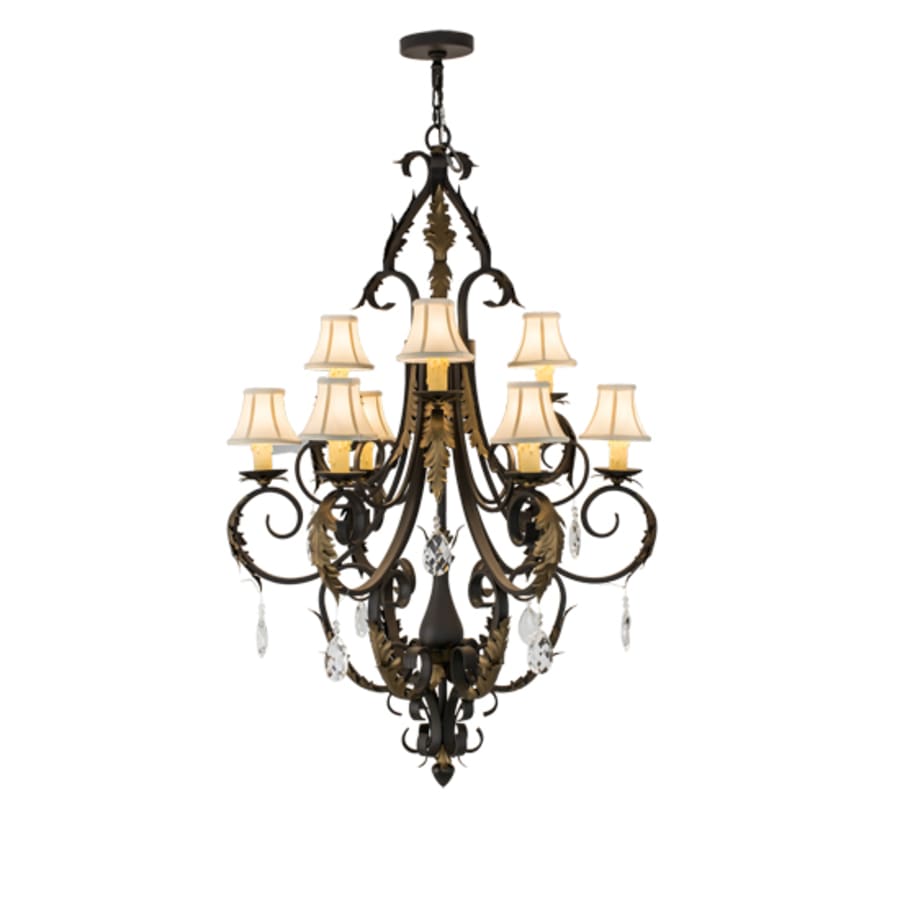 Meyda Tiffany Ingrid 9 Light 36" Wide Crystal Chandelier