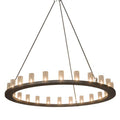Meyda Tiffany Loxley 24 Light 72" Wide Ring Chandelier