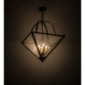 Meyda Tiffany Zale 4 Light 28" Wide Pendant