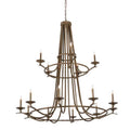 Meyda Tiffany Octavia 15 Light 60" Wide Taper Candle Style Chandelier
