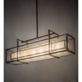 Meyda Tiffany Nelson 6 Light 54" Wide Linear Pendant