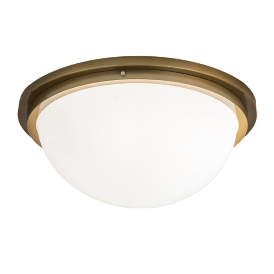 Meyda Tiffany Commerce 4 Light 25" Wide Flush Mount Bowl Ceiling Fixture