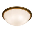 Meyda Tiffany Commerce 6 Light 37" Wide Flush Mount Bowl Ceiling Fixture
