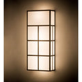 Meyda Tiffany Quadrato 6 Light 42" Tall Wall Sconce