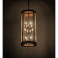 Meyda Tiffany Villa 8 Light 18" Wide Taper Candle Pendant