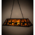 Meyda Tiffany Personalized 9 Light 48" Wide Linear Pendant