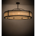 Meyda Tiffany Sargent 8 Light 55" Wide Pendant